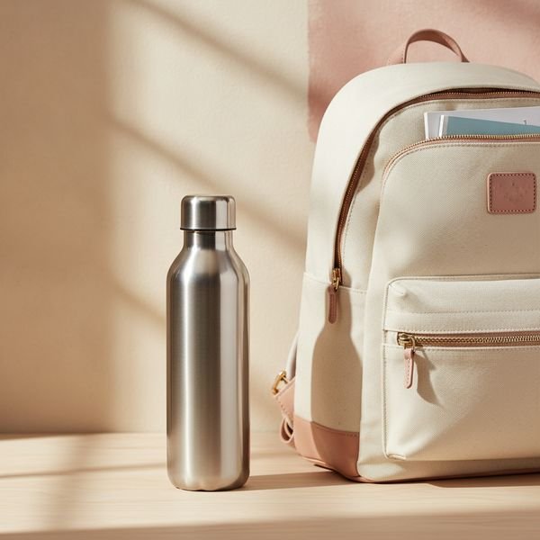 An insulated leakproof water bottle