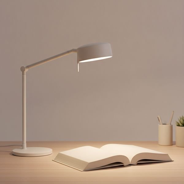 A desk lamp for homework