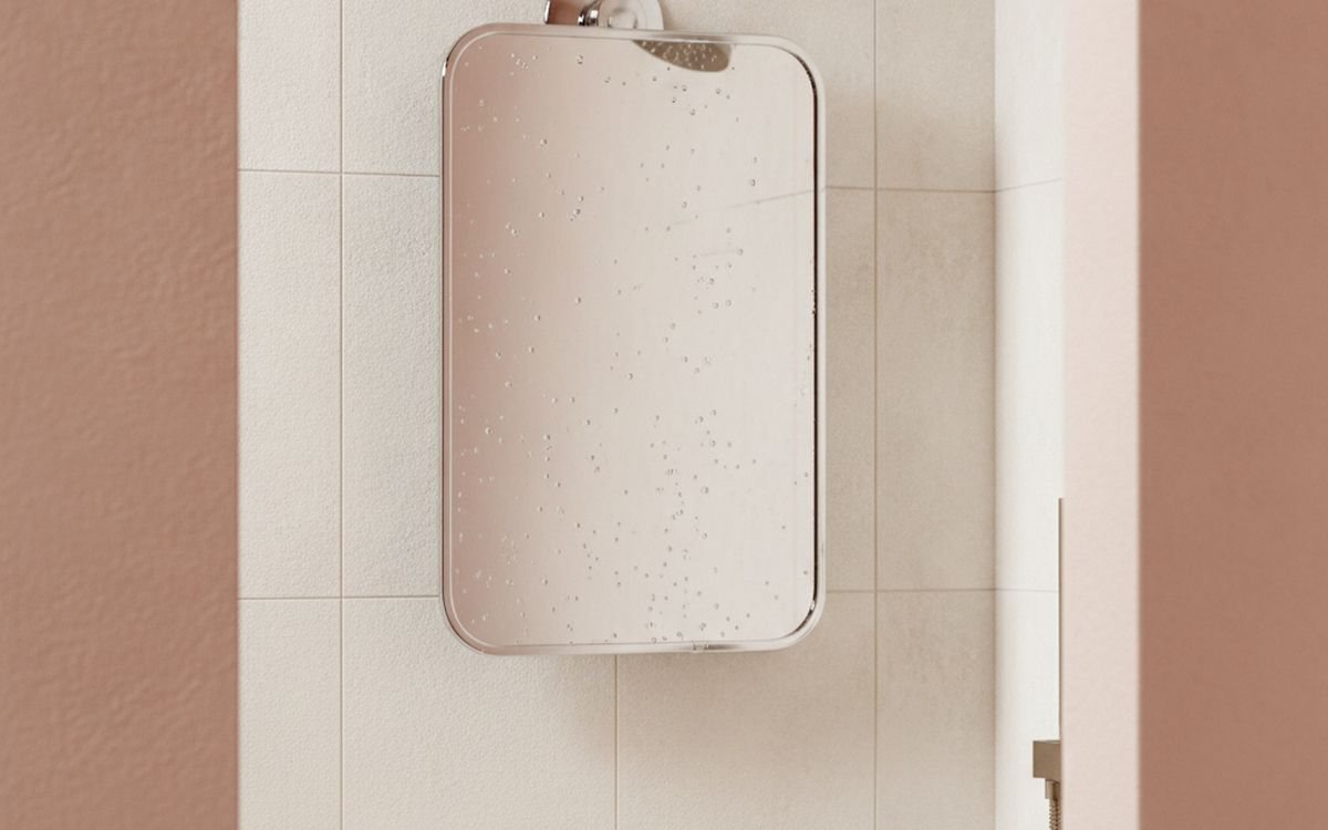 ToiletTree Products Deluxe Fogless Shower Mirror