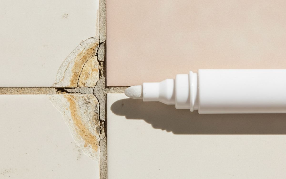Grout Pen White Tile Grout Restorer Pen