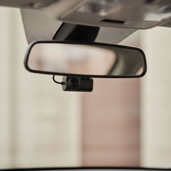 A dashcam with a parking mode