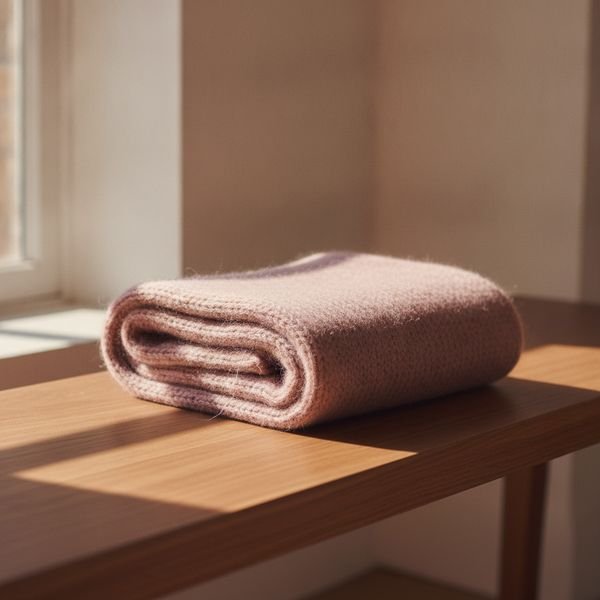 A merino or lambswool scarf