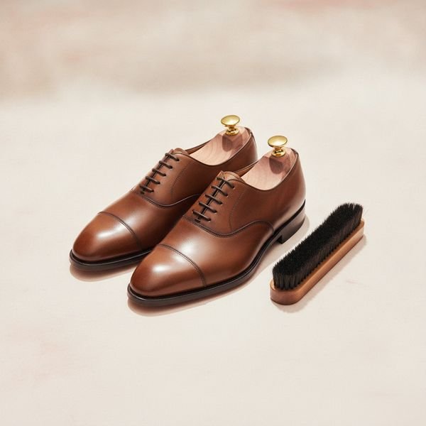 Shoe trees and a decent brush