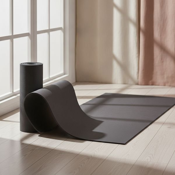 A proper thick exercise mat