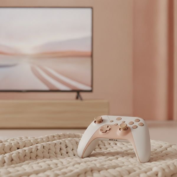 A controller with hall-effect sticks