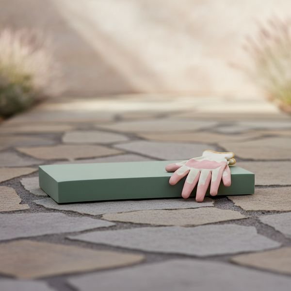 Kneeling pad and proper gloves