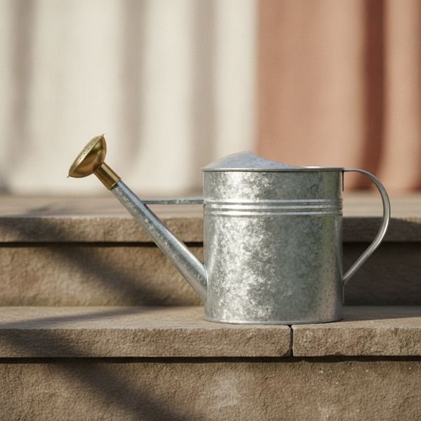 A watering can with a fine rose