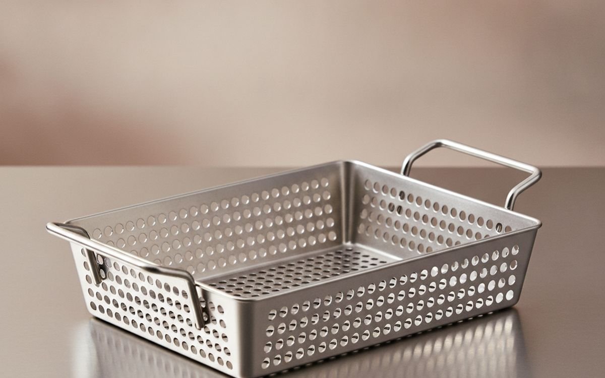Weber Deluxe Stainless Steel Grill Basket