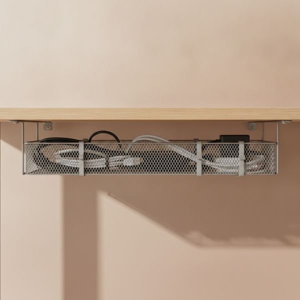 Cable tray and reusable ties