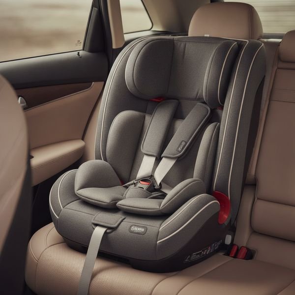 A well-reviewed booster or car seat for the actual age
