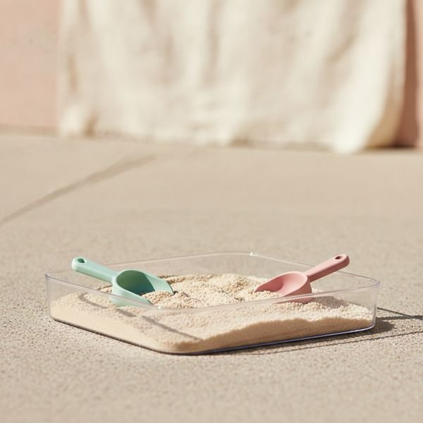 A shallow water or sand tray
