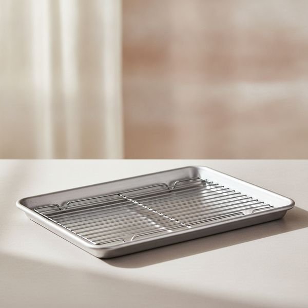 Half-sheet pan and wire rack