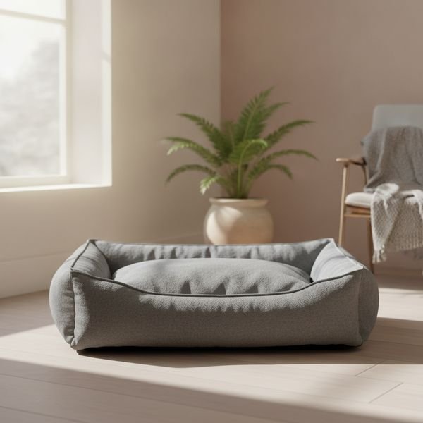 A large, washable orthopaedic-style bed