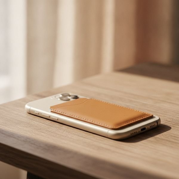 A pop-out card holder or wallet case