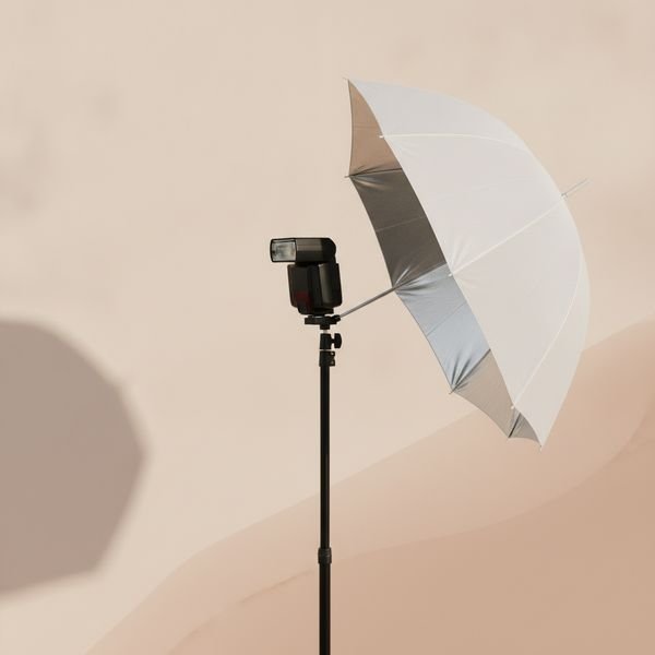 An off-camera flash and trigger