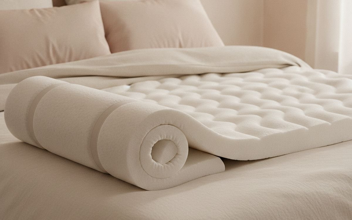 Lucid 3-inch Gel Memory Foam Mattress Topper