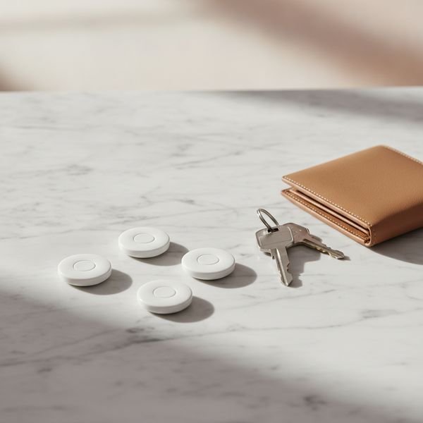 Tile or AirTag item trackers (4-pack)